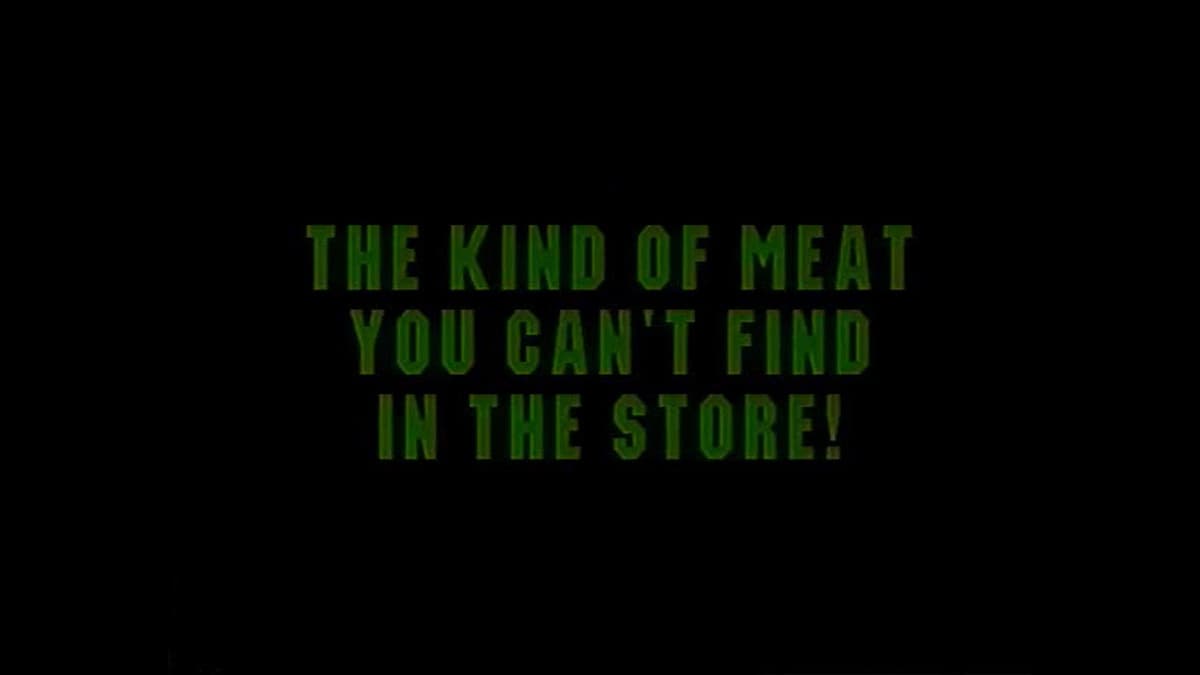 The Kind of Meat You Can't Buy in the Store