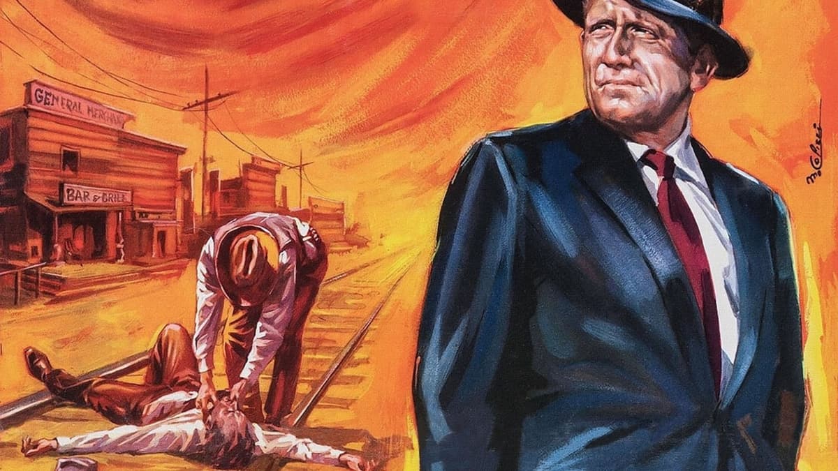 En man steg av tåget