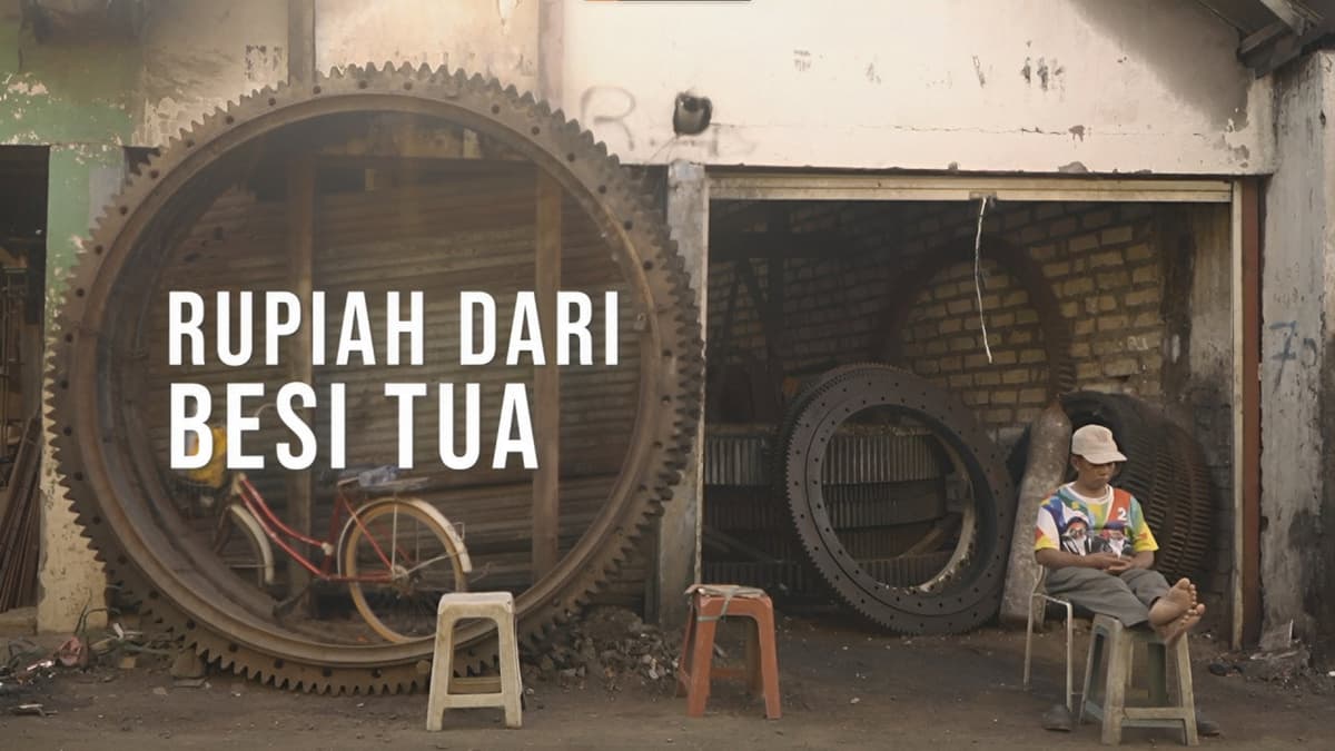 Rupiah Dari Besi Tua