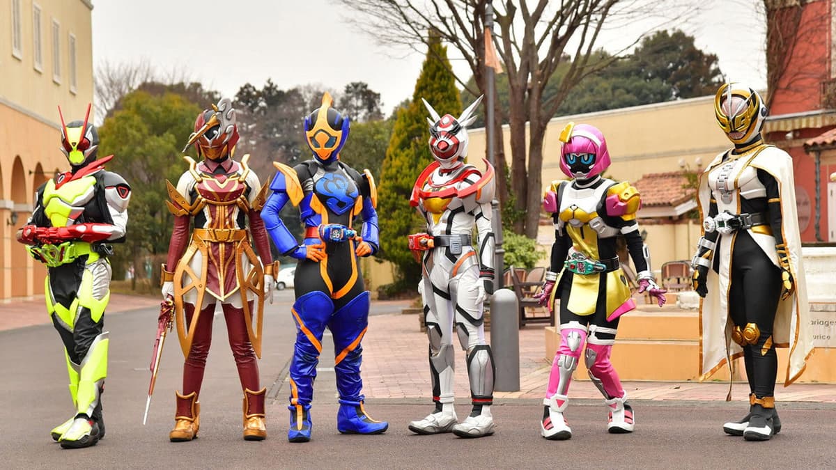 仮面ライダージャンヌ＆仮面ライダーアギレラ withガールズリミックス