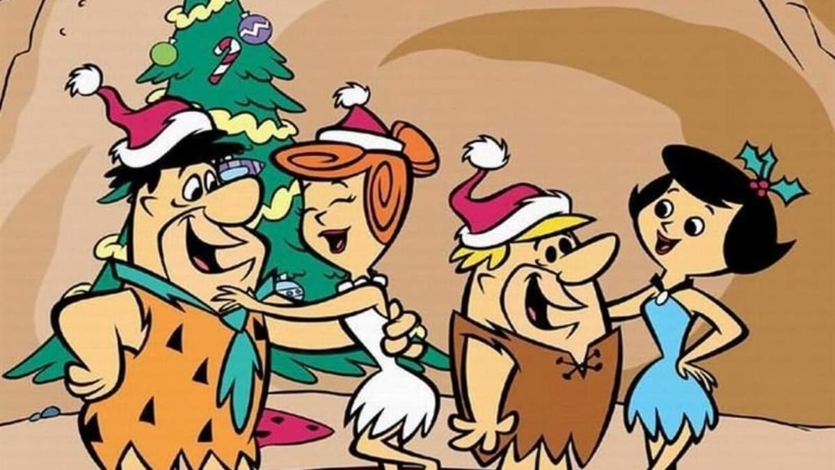 Familjen Flinta firar jul