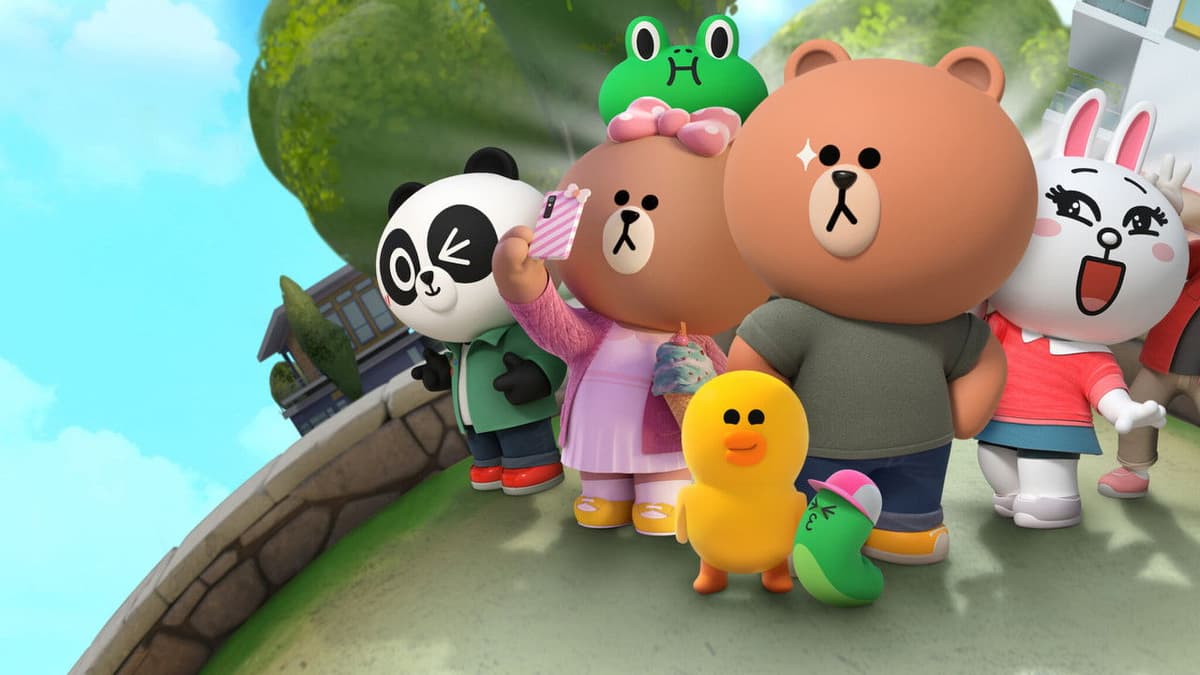 Brun och hans vänner