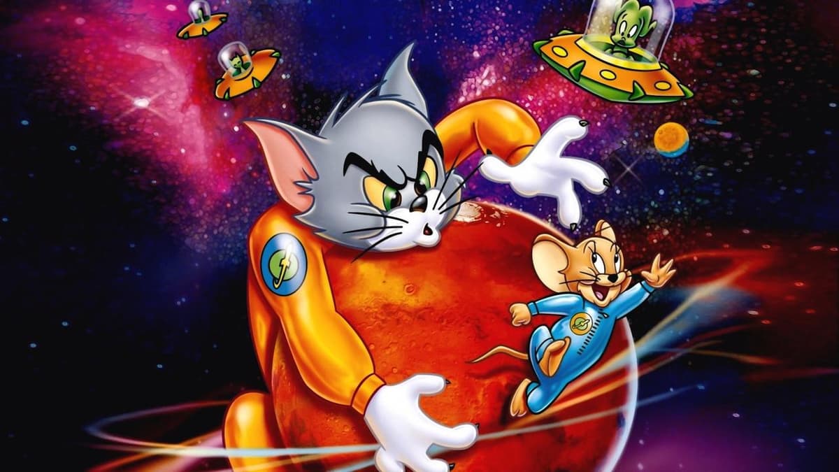 Tom & Jerry på väg mot planeten Mars