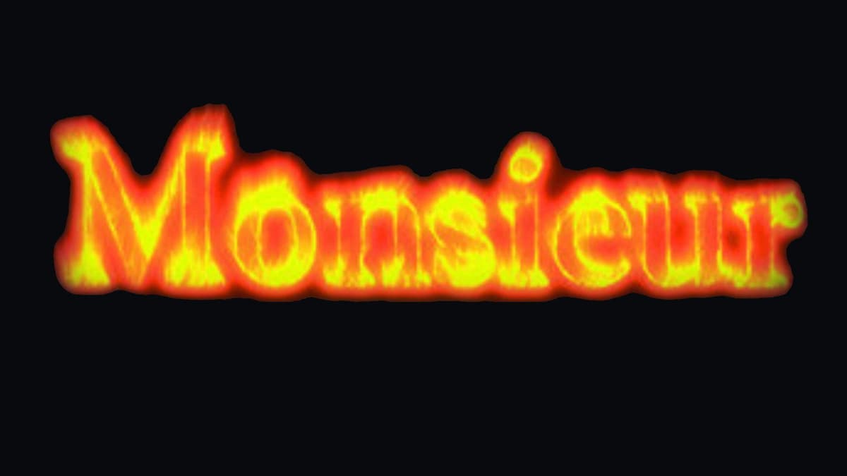 Monsieur