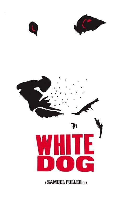 Vit hund