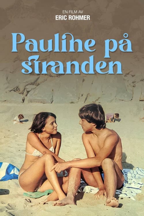 Pauline på stranden
