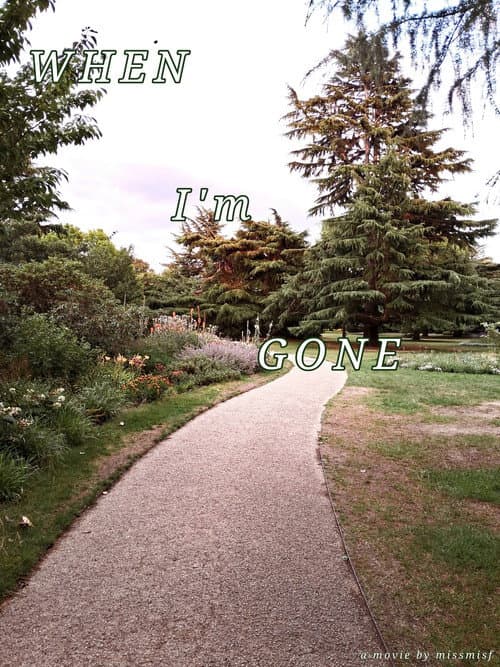 When I'm gone I'd like to be a part of the trees feeling the breeze while the birds freely sing