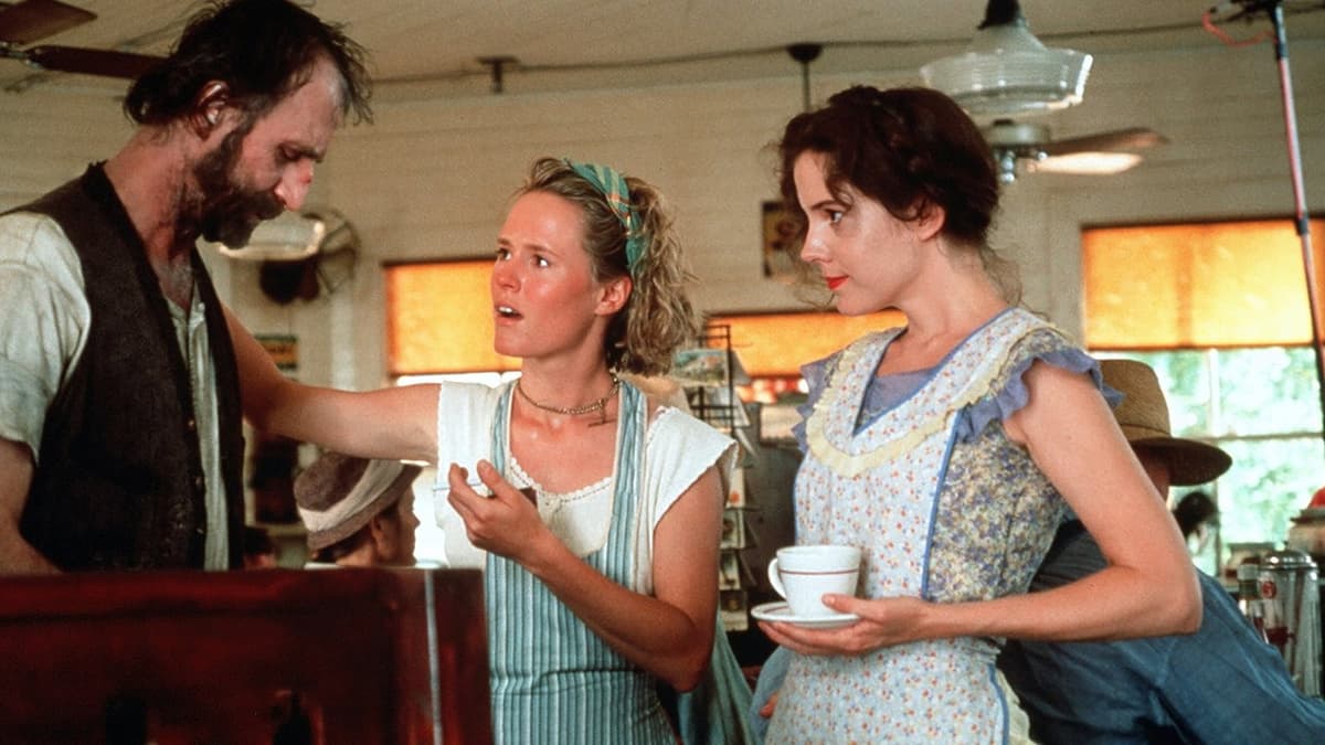 Stekta gröna tomater på Whistle Stop Café