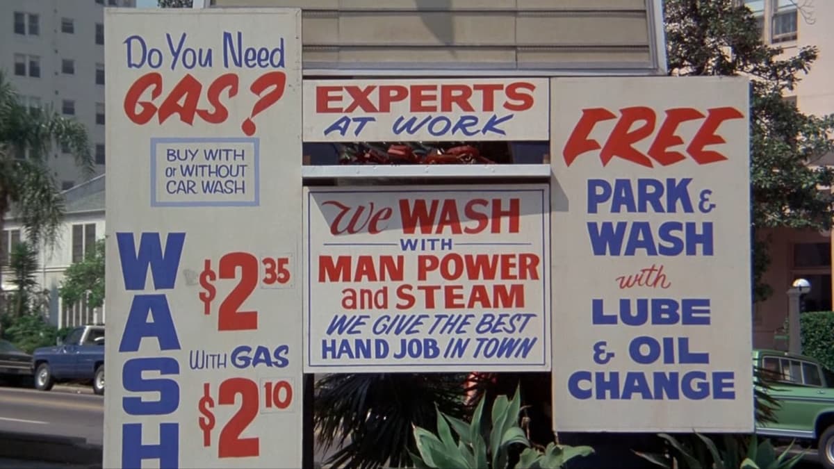 Carwash - när man tvättar bilar och sånt