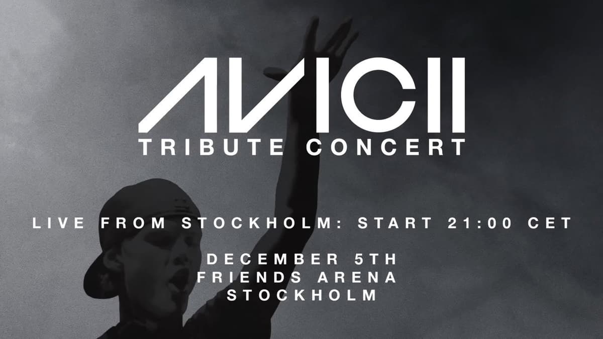 Avicii Tribute Concert - Hyllningskonserten till Tim Bergling