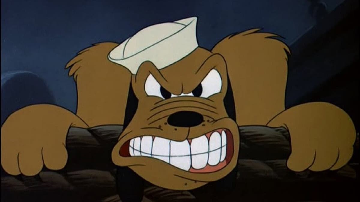 Pluto har hundvakten