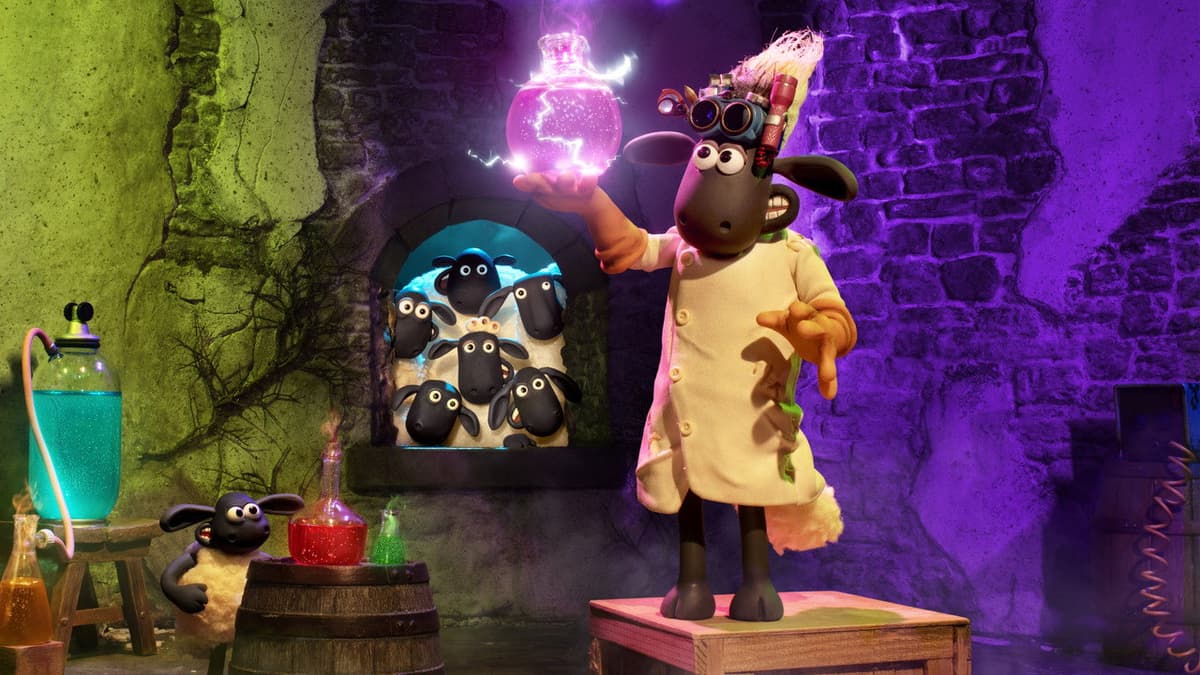 Fåret Shaun och monstret på bondgården