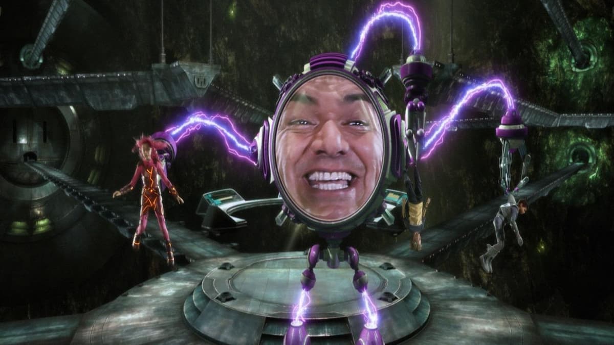 På Äventyr Med Sharkboy Och Lavagirl