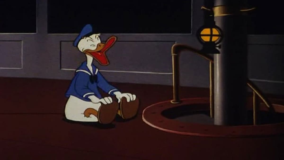 Kalle Anka som fyrvaktare