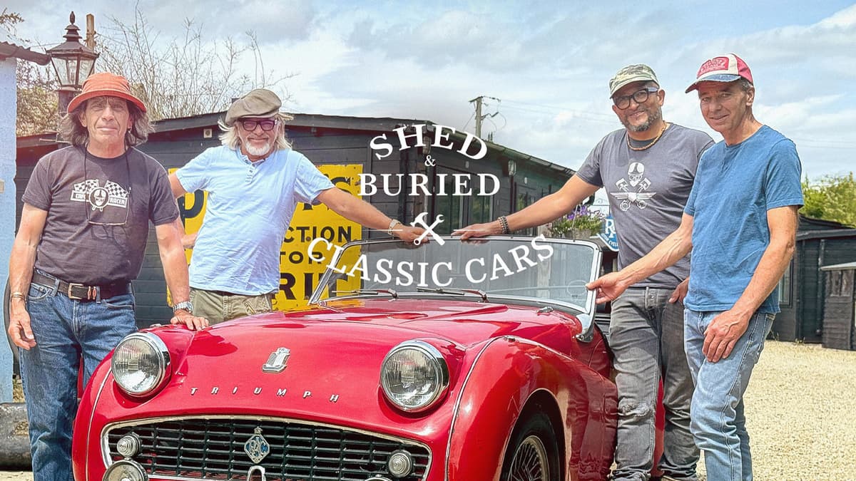 Shed and buried: Classic cars
