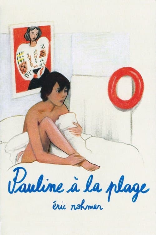 Pauline på stranden