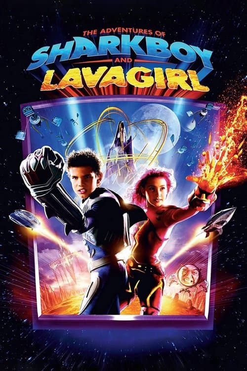 På Äventyr Med Sharkboy Och Lavagirl